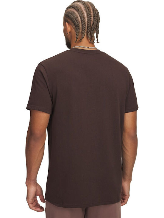 Curry T-shirt Καφέ