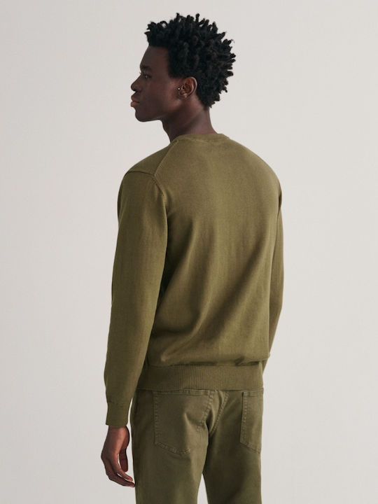 Langarm-Pullover Grün