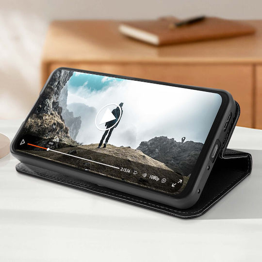 Avizar Folio Case Oneplus Nord Ce5 Vintage Design Video Stand Function Black