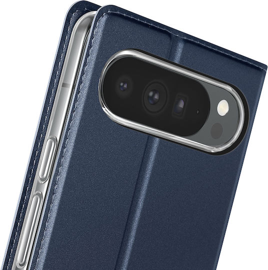 Dux Ducis Flip Case Google Pixel 10 Pro XL Card Holder Skin Pro Series Dark Blue