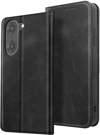 Avizar Folio Case Oneplus Nord Ce5 Vintage Design Video Stand Function Black
