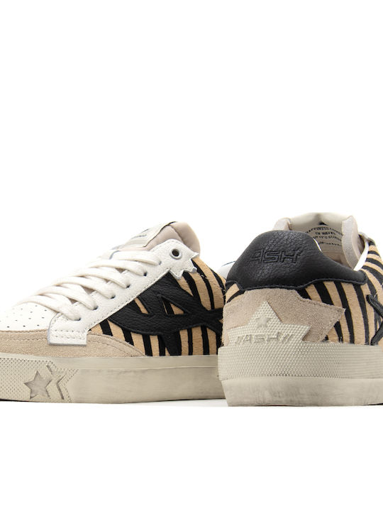 Combo Women's Sneakers Zebra Print