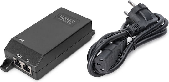 Digitus Power Over Ethernet Injector Dn-95103-3 Gigabit Ethernet PoE+ 802.3at 30W