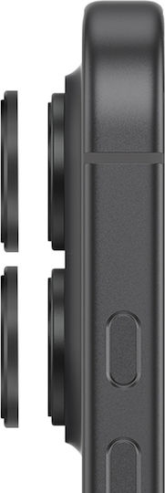 Protecție Lentilă Cameră Avizar iPhone 17 Întărită Margini Negre