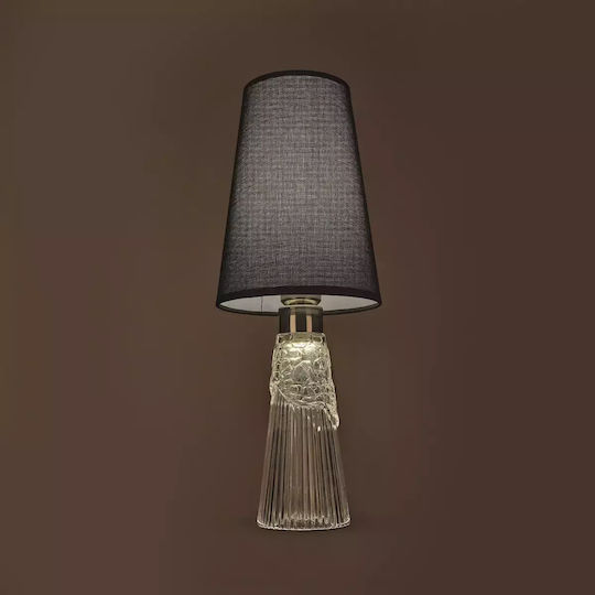Glas Tischlampe für Fassung E27 LED