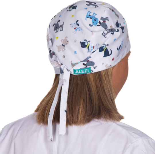 Alezi Dogs 2 Unisex Surgical Cap