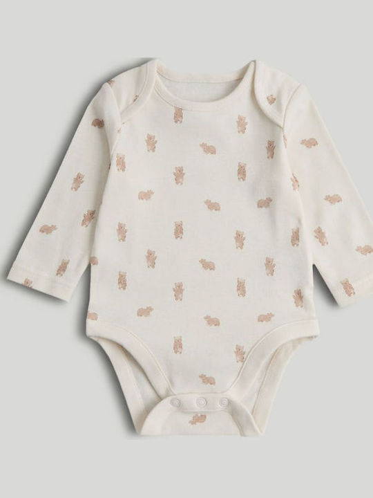 Mothercare Σετ Κορμάκια Μπεζ 5τμχ