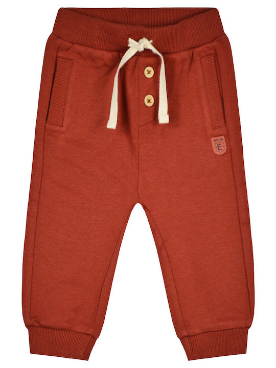 Kids Sweatpants Set Ecru Melange 3pcs
