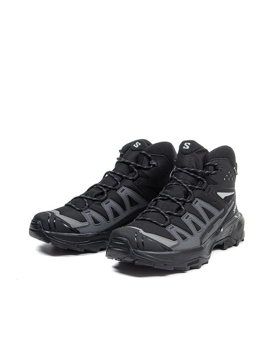 Salomon X Ultra 360 Mid Men's Waterproof Hiking Boots with Gore-Tex Membrane Black