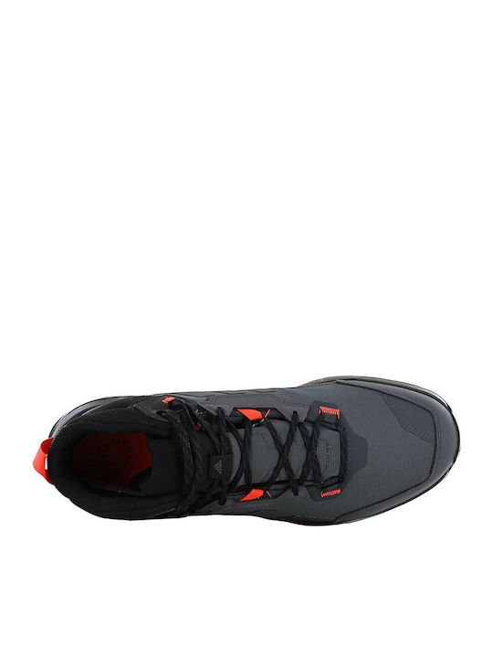 adidas Terrex Ax4 Mid Încălțăminte De Drumeție Pentru Bărbați Tip Botine Impermeabile Cu Membrana Gore-Tex Gri Five / Gri Four / Solar Red