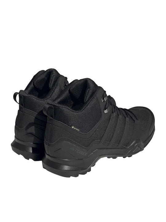 adidas Terrex Swift R2 Mid Мъжки Планински Боти Водоустойчиви с Мембрана Gore-Tex Черни