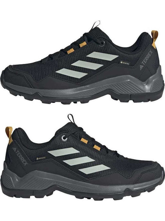 adidas Terrex Eastrail Men's Waterproof Hiking Shoes with Gore-Tex Membrane Black