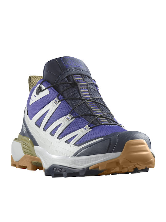Salomon X Ultra 360 Edge Gtx Men's Hiking Shoes Waterproof With Gore-Tex Membrane Blue