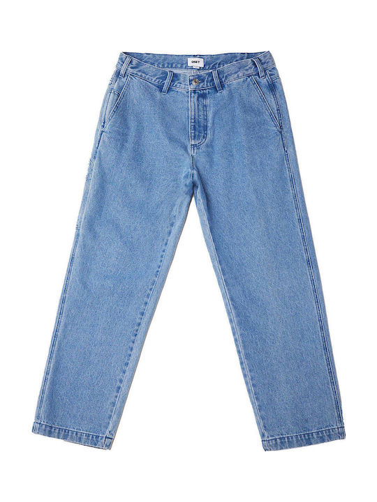 Men's Jeans Pants with Relaxed Fit Light Indigo