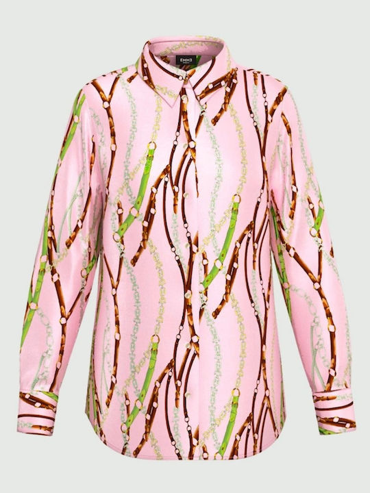 Women's Long Sleeve Shirt Pink
