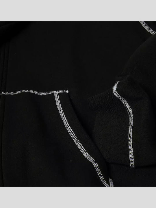 Суитшърт с Качулка Black