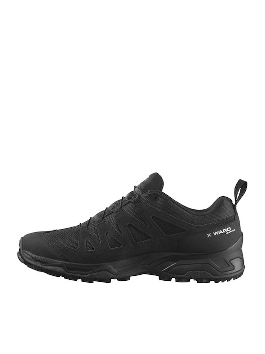 Salomon X Ward GTX Men's Hiking Shoes Waterproof with Gore-Tex Membrane Black