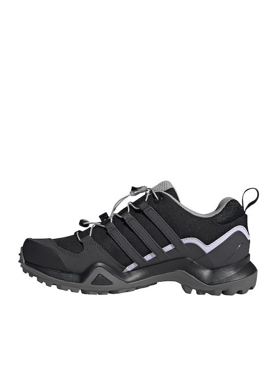 adidas Terrex Swift R2 GTX Γυναικεία Ορειβατικά Παπούτσια Αδιάβροχα με Μεμβράνη Gore-Tex Core Black / Dgh Solid Grey / Purple Tint