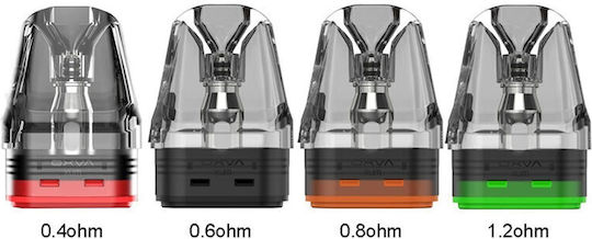 Oxva E-Zigaretten Ersatzteile Pod in Transparentes Farbe 2ml mit Heizwendel 0.8ohm