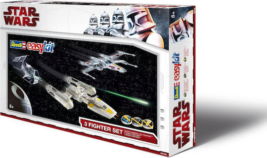 Revell 05708 Star Wars Darth Vader's Tie Fighter + X-wing Fighter + Y-wing