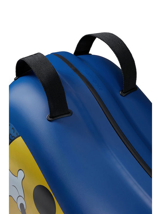 Samsonite Dream2go Kids Cabin Hard Blue Suitcase with 4 Wheels Height 38cm