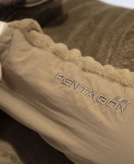 Pentagon Pullover Fleece in Black color