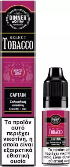 Dinner Lady Fertige Nachfüllflüssigkeit Select Tobacco mit Rauchen / Getränk-Kaffee Geschmack 10mg 10ml