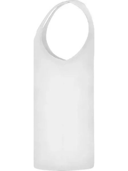 Roly Bărbătesc Fără Mâneci White