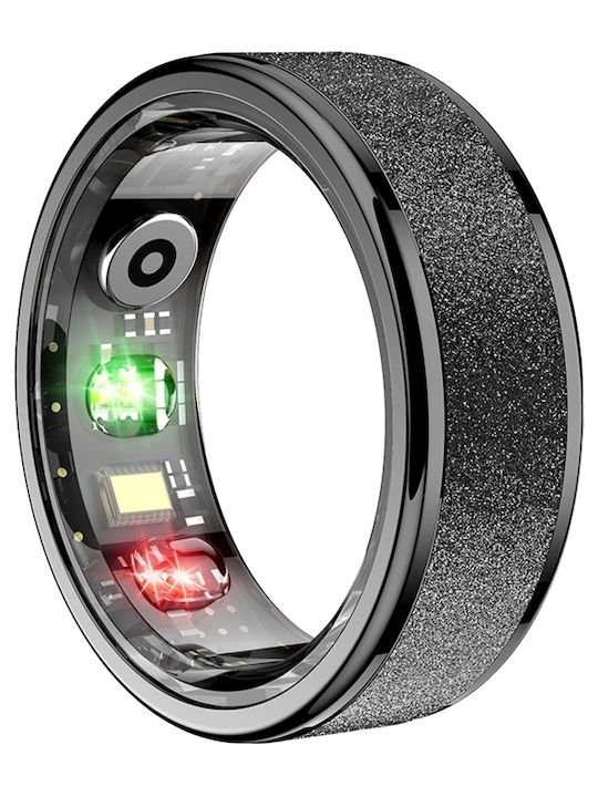 Colmi R10 Smart Ring 21.6mm Wasserdicht mit Pulsmesser Schwarz