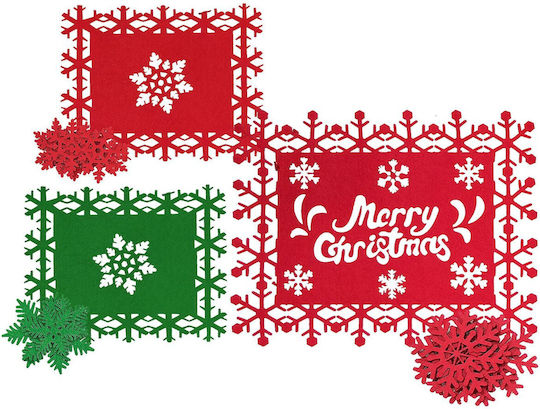 XMASfest Tischsets 4 Stück Verschiedene Designs oder Farben XMASfest Tischsets 4 Stück Verschiedene Designs oder Farben