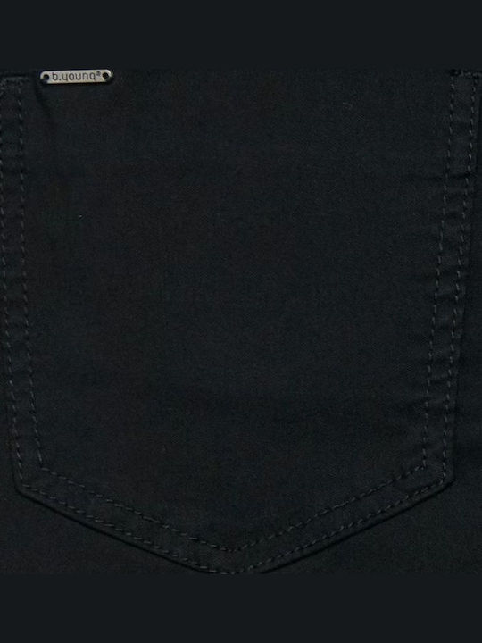 Women's Fabric Trousers Black