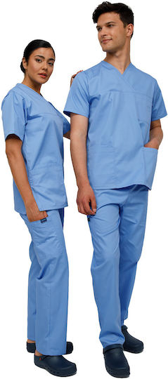 Ultima Unisex Pants & Blouse Set Cotton and Polyester