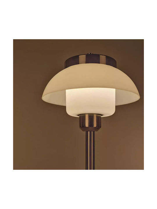 Decorative Lamp with Socket for Bulb E27 Gold