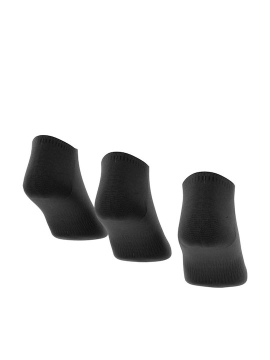 adidas Thin Light Athletic Socks Black 3 Pairs