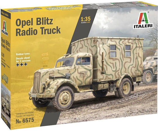 Italeri Opel Blitz Radio Truck Static Tank Model 1:35 17.1cm