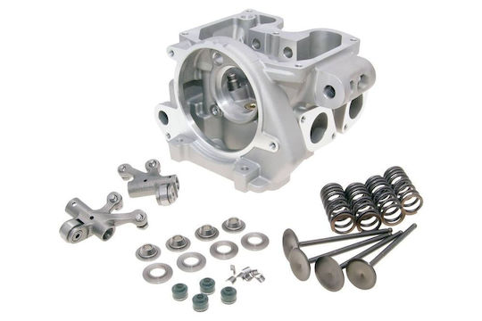 Naraku Motorcycle Cylinder Head Nk600.77 Yamaha Yp R 06-16 Beta Rr Lc Rieju Rs3 11-17 125 Abs Fantic M 18-20 Kit