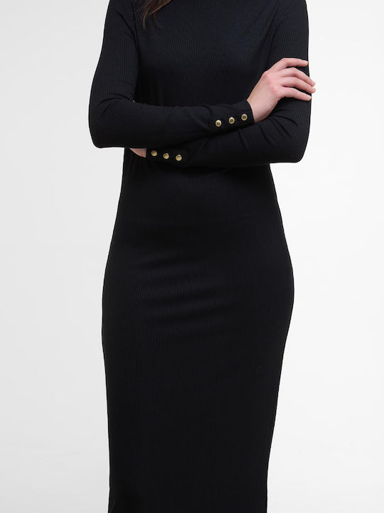 Rochie Midi Neagră Olivios