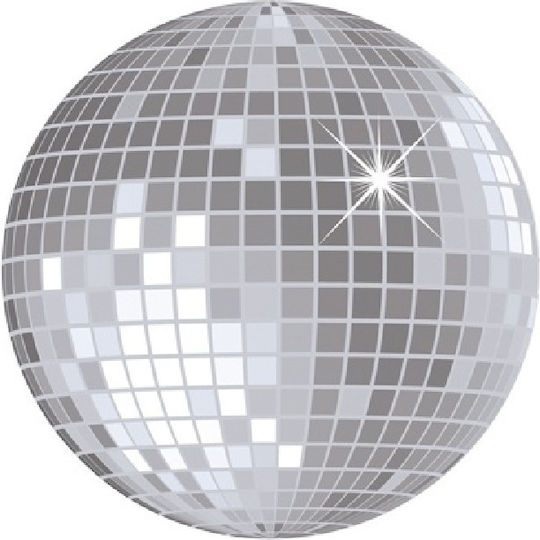 Clown Republic Disco Κρεμαστό Διακοσμητικό για Party 4τμχ 28εκ.