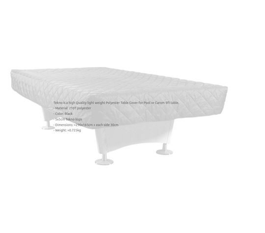 Nir Italia Tekno Billardtischabdeckung Billardabdeckung 290x165cm 1Stück 8012