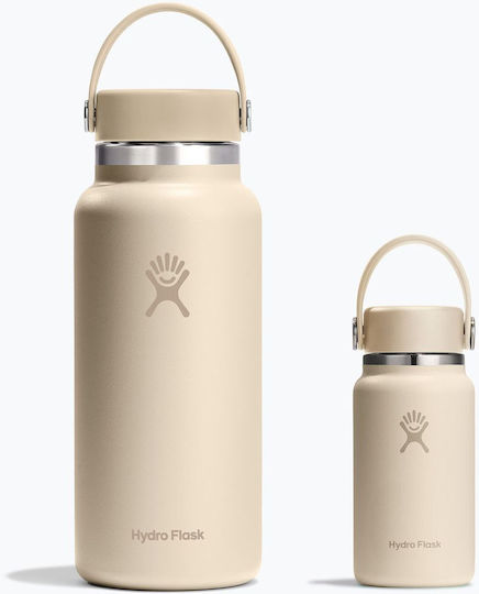 Hydro Flask Stainless Steel Thermos Bottle 945ml Oat