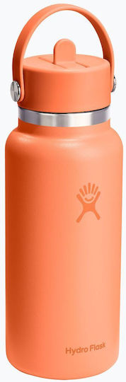 Hydro Flask Μπουκάλι Θερμός Ανοξείδωτο 945ml Nectar με Καλαμάκι