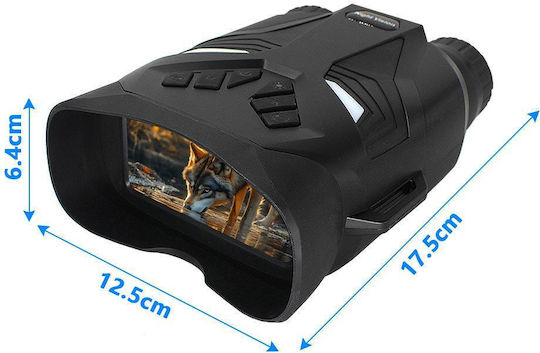 Zoom Ψηφιακά Κιάλια 8x25mm Νυκτός 528gr
