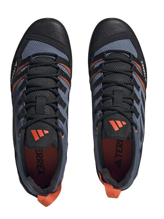 adidas Terrex Swift Solo 2.0 Männer Wanderschuhe Wasserdicht mit Gore-Tex-Membran Silber