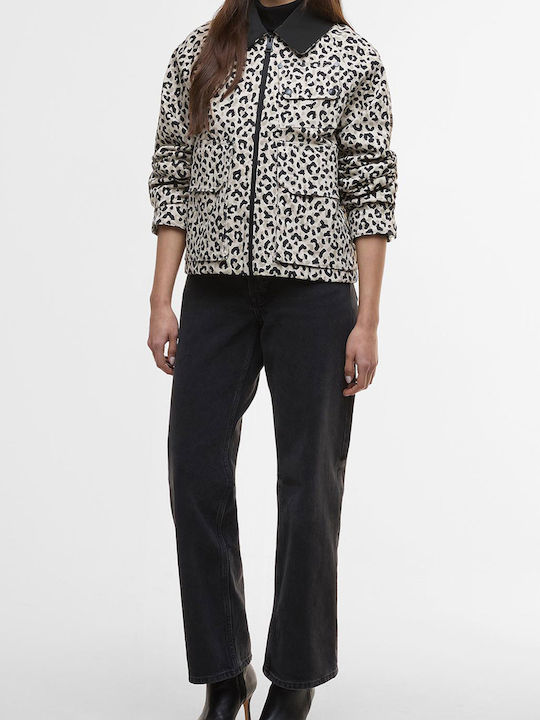Γυναικείο Μπουφάν για Χειμώνα Jasmine Leopard Print