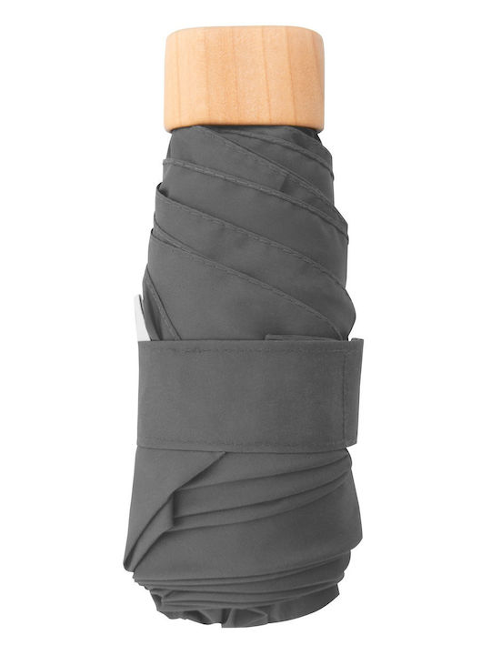 Doppler Rezistent la vânt Umbrelă de ploaie Compact Gri