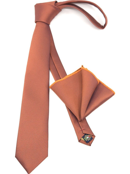 Legend Accessories Σετ Ανδρικής Γραβάτας Συνθετική Μονόχρωμη σε Κόκκινο Χρώμα