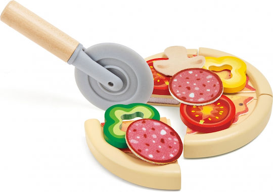 Hape Cuptor de Pizza cu Accesorii din Lemn pentru 2+ Ani 23 Buc