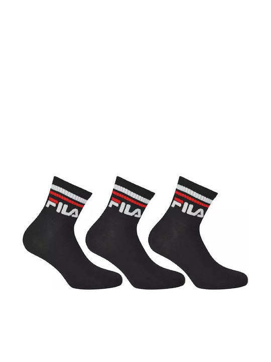 FILA Unique Urban Αθλητικές Κάλτσες Πολύχρωμες 3 Ζεύγη