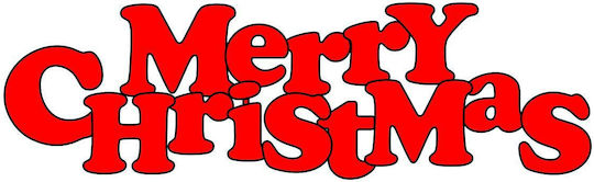 Fmm Cutter Inscripție Merry Christmas