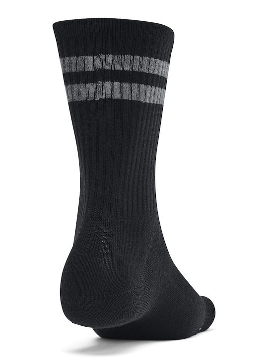 Under Armour Ua Essential Athletic Socks Black 6 Pairs